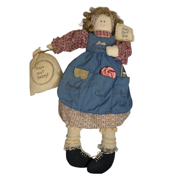 House of Lloyd 1997 Rag Doll Moms Fix It Shop 18 Inch Boo-Boo - Picture 1 of 6